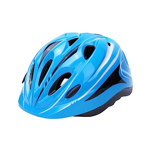 Fehploh Kinder-MTB-Rennrad, sicheres Radfahren, ultraleicht, atmungsaktiv, Kopfschutz für Outdoor-Sport, Kopfbedeckung (blau) von Fehploh