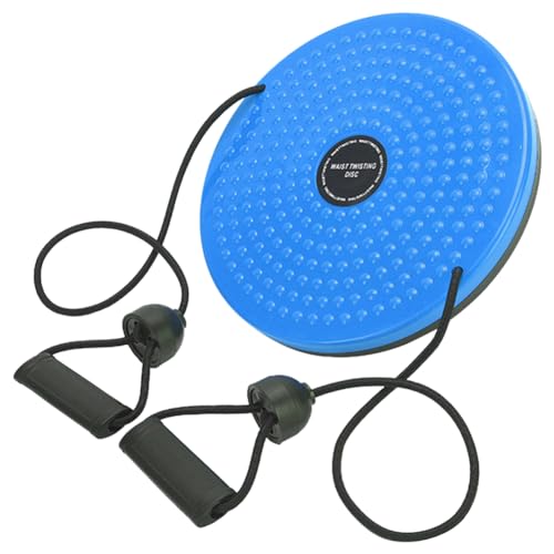 Fehploh Magnet-Fußbrett mit Zugseil, Torsions-Körpertanzplatte, multifunktionales Gewichtsverlust-Aerobic-Übungsgerät (blau) von Fehploh