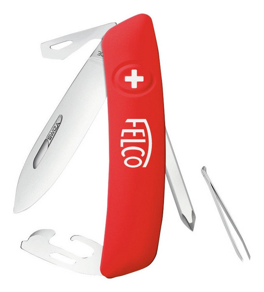 Felco Taschenmesser, Schweizer Messer mit 9 Funktionen von Felco