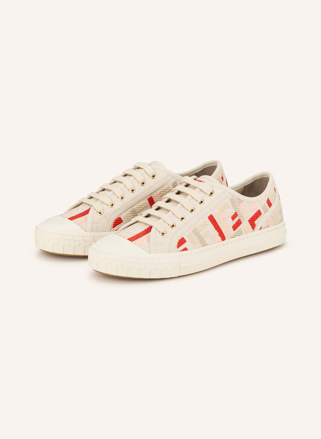 Fendi Sneaker Domino beige von Fendi