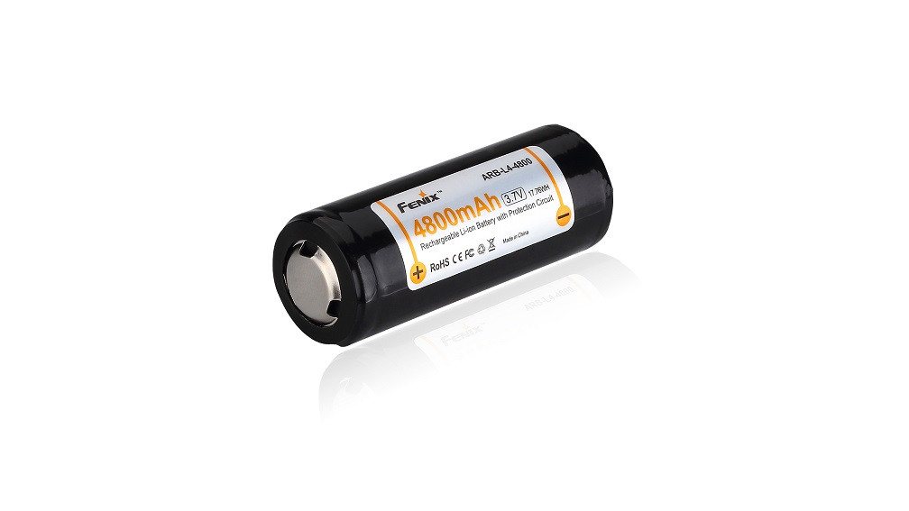 Fenix Fenix ARB-L4-4800 26650 LiIon Akku geschützt 4800mAh Zusatz-Akku von Fenix