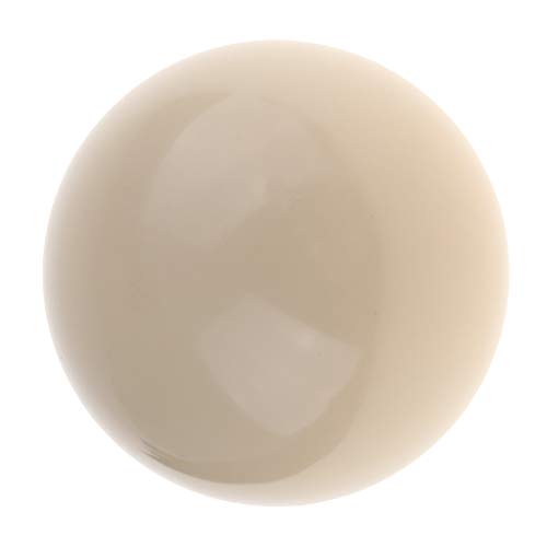 Fenteer Billardkugeln Billard Spielball Offizieller Durchmesser: 57 mm Weiß von Fenteer