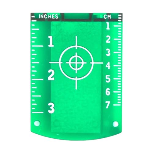 Fenteer Magnetische Zielkartenplatte, Messwerkzeuganwendung, leichte, tragbare Zieltafel mit Ständer für das Trainertraining zu Hause, Grün von Fenteer