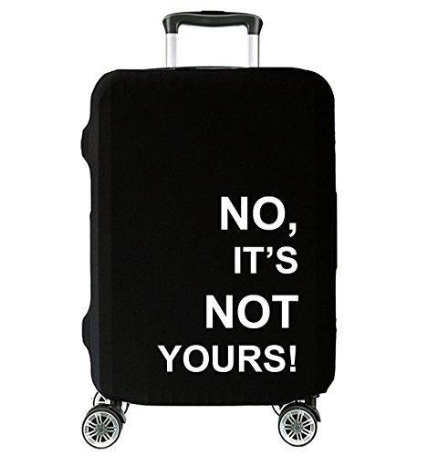 Hochelastische Reise-Koffer Abdeckung Schutzabdeckung Kofferschutzhülle Kofferbezug Kofferhülle Mittel 23"-26" Es gehört Nicht dir [083] von Ferocity