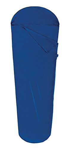Ferrino Pro Liner Schlafsack-Inlet, Bettlaken für Mumienschlafsack, Blau von Ferrino