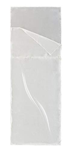 Ferrino Unisex – Erwachsene Silk Liner Sq Bettbezug, Weiß, 210x80x50 cm von Ferrino