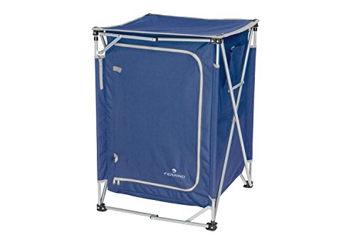 Ferrino Super Quick Schrank Garderobe faltbar für Camping, Blau von Ferrino