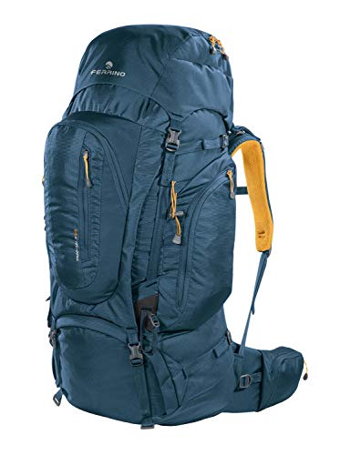 Ferrino Unisex – Erwachsene Transalp Rucksack, blau, 100 L von Ferrino