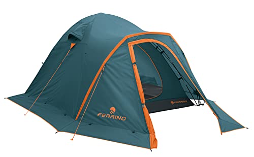 Ferrino Unisex Jugend Zelt Tenerè 3, 2 Eingänge Davon 1 mit Moskitonetz, blau, 3 von Ferrino