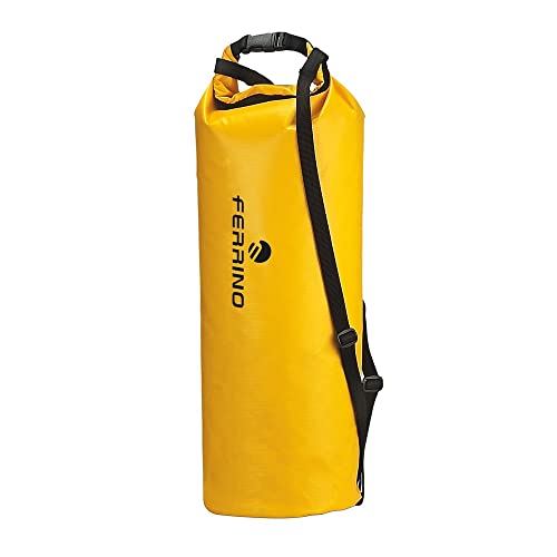 FERRINO wasserdichte Tasche, 70 Liter, Gelb, XL, Gelb, gelb, Modern von Ferrino