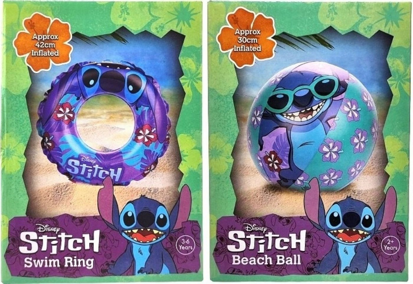 Festivalartikel Badeanzug Aufblasbarer Schwimmring + Ball Stitch Set für Kinder von Festivalartikel