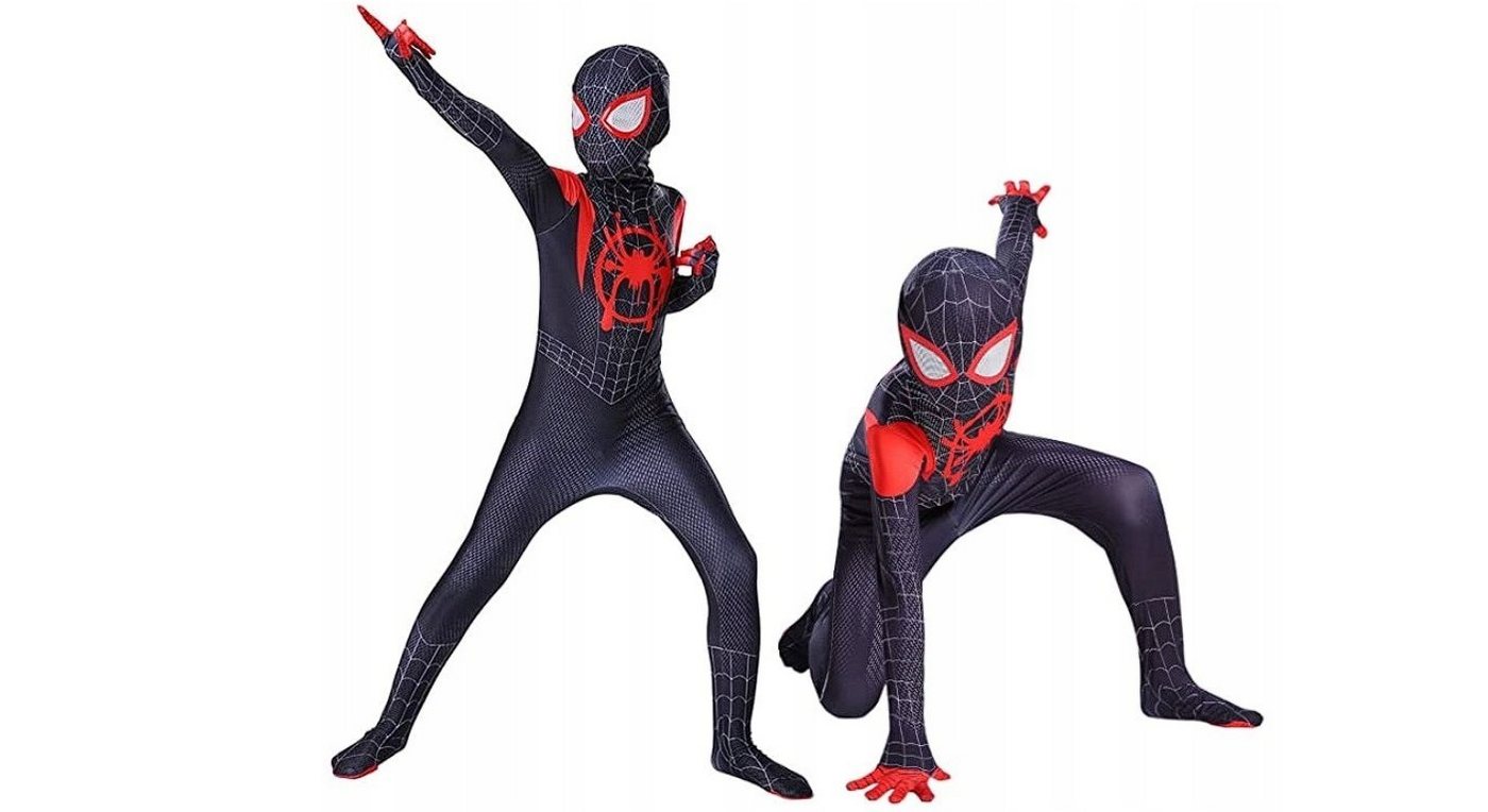 Festivalartikel Kostüm Spider-Man Miles Morales Kostüm für Kinder, Ball, Karneval von Festivalartikel