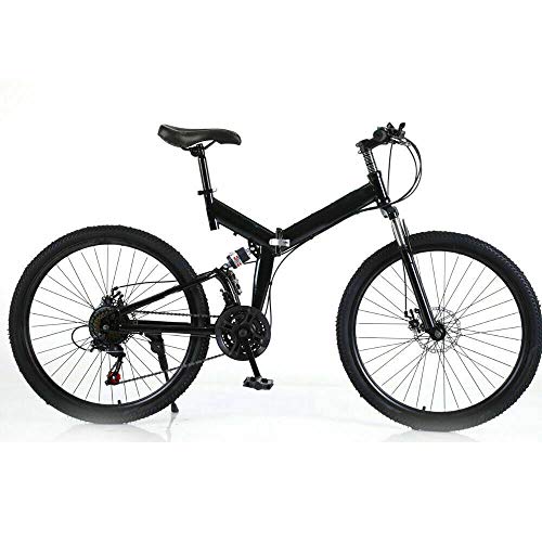 Mountainbike 26 Zoll Fahrrad MTB Jungen Mädchen Falten Bike V Bremse Downhill Mountainbike Lastgewicht 150 KG von Fetcoi