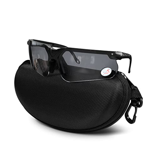 Feyachi Schutzbrille mit Anti-Beschlag und kratzbeständigen, Sportbrille für Damen und Herren, UV400-Schutz Fahrradbrillen für die Arbeit Sport Radfahren Angeln von Feyachi
