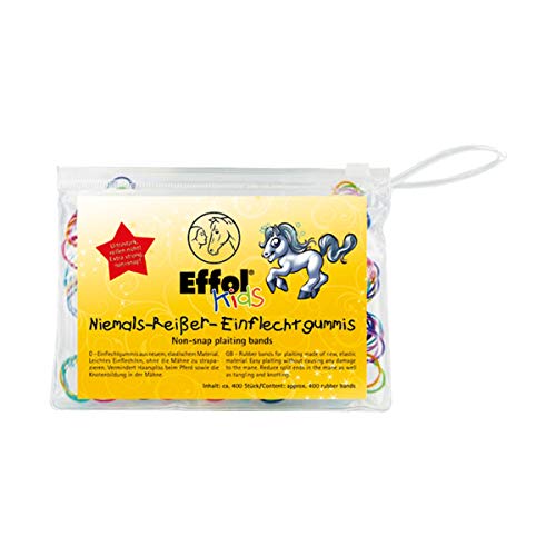 Fffol Effol Kids Non-snap-flecht Bands-400 Pack, Clear, Unisex von Effol