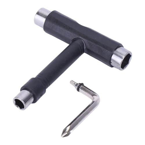 Fhsqwernm T Form Multi Gerätetool Für Skateboards Elektrische Roller Snowboard Professionell Einstellen Schraubenschlüssel Und Kompakte Skateboards Rad Skate T Tool von Fhsqwernm