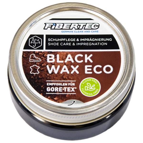 Fibertec - Black Wax Eco - Schuhpflege Gr 100 ml;500 ml von Fibertec
