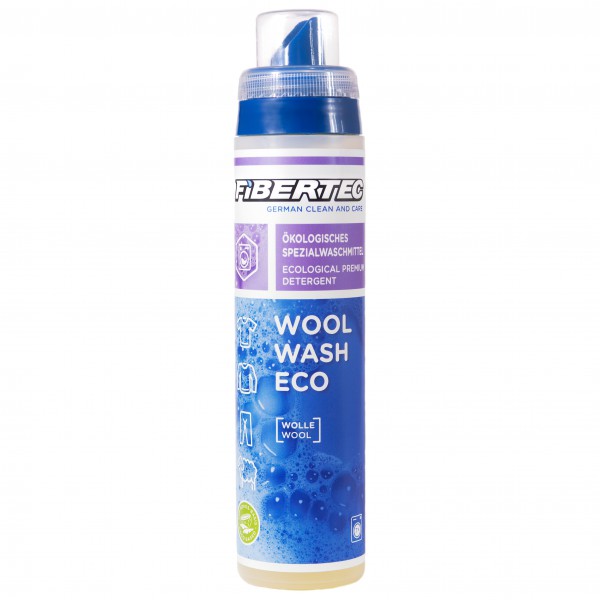 Fibertec - Wool Wash Eco - Spezialwaschmittel Gr 250 ml blau/weiß von Fibertec