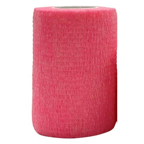 Ficher Rosa Sport Selbstklebendes Elastisches Bandage-Wickelband für Kniestützpolster Finger-Knöchel-Handfläche von Ficher