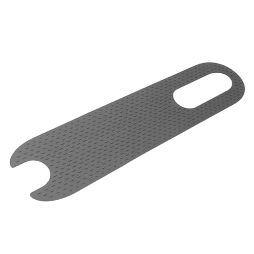 Ficher Schwarzer Silikon-Fußpolster-Mattenaufkleber für M365 1S Elektroroller-Skateboard-Zubehör, Selbstklebendes Pedalabdeckungspolster von Ficher