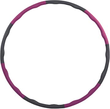 Fidusport Hula Fitness Reifen Gymnastik 6-teilig 1,2kg Ø100cm Hüftmassage von Fidusport