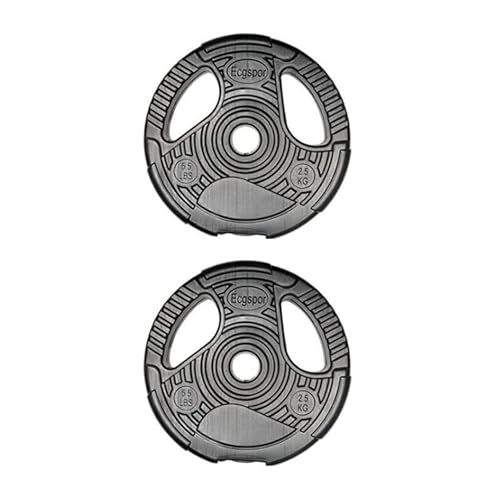 Fidusport® Gewichte Hantelscheiben für Hantelset 2x2,5 kg Scheiben Ø30cm von Fidusport