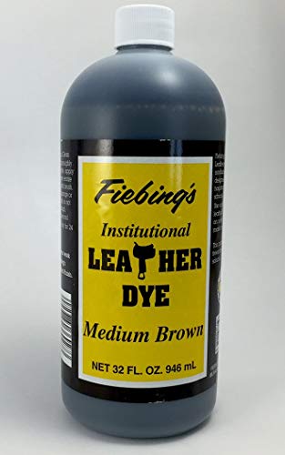 Fiebing 's Leder Dye, FILDYE27P032Z, mittelbraun, 1 quart von Fiebing's
