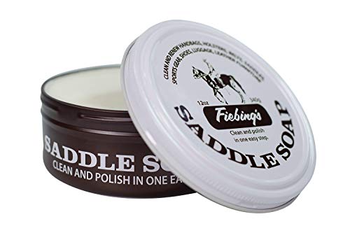 Fiebing's Saddle Soap White Polish Cleans Leather Renew Revive Color 12oz 12cs von Fiebing's