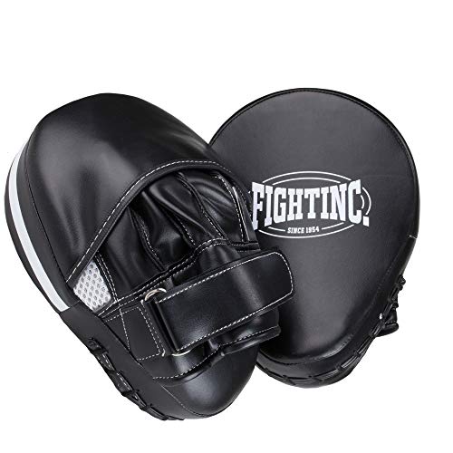 Fightinc. Handpratzen Focus Pads Pro schwarz/weiß (001) von Fightinc.