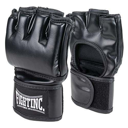 Fightinc. MMA Handschuhe Striker OHNE Daumen schwarz/Weiss (001) XL von Fightinc.