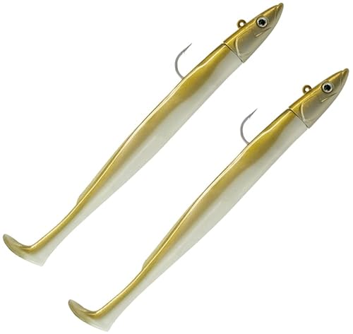 Fiiish Double Combo Off Shore Crazy Paddle Tail No.3-15cm - 20g - Or - CPT6013 von Fiiish