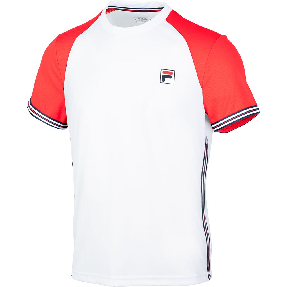 Fila Sport Alfie Short Sleeve T-shirt Weiß L Mann von Fila Sport