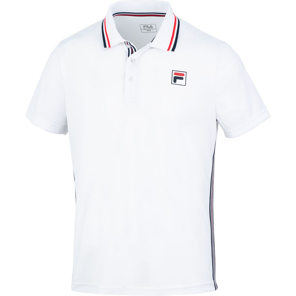 Fila Sport Jamie Short Sleeve Polo Weiß M Mann von Fila Sport