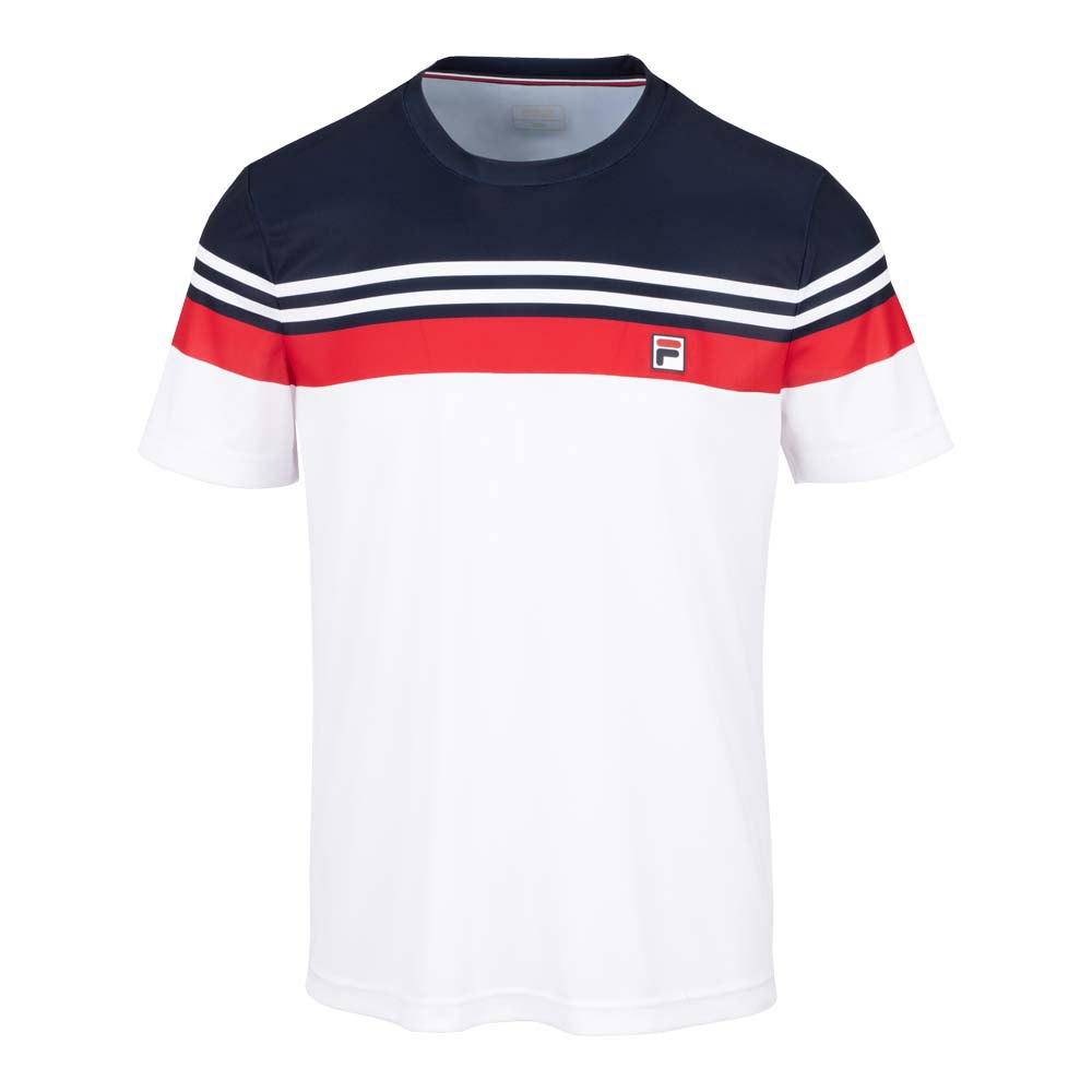 Fila Sport Malte Short Sleeve T-shirt Weiß M Mann von Fila Sport