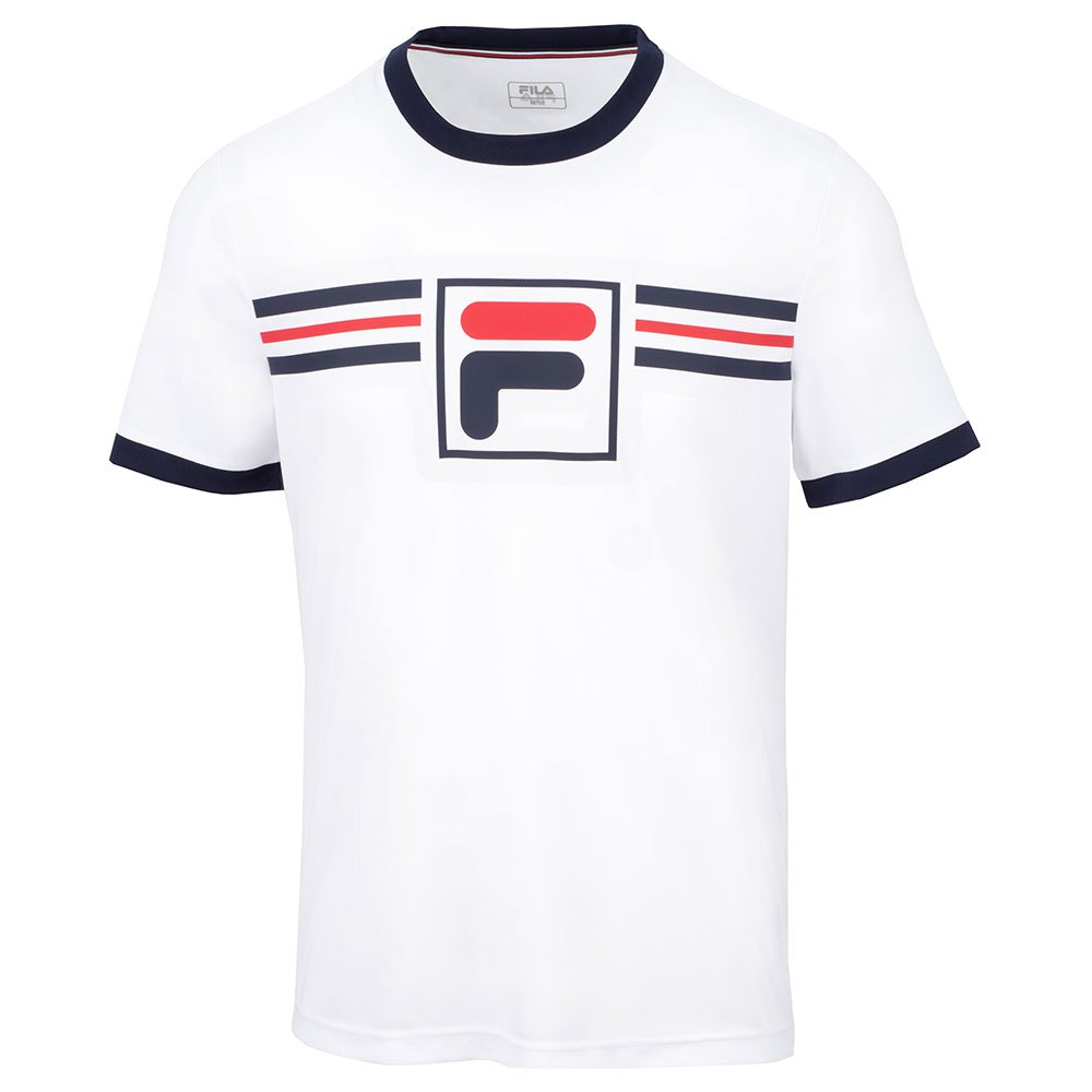 Fila Sport Oscar Short Sleeve T-shirt Weiß 3XL Mann von Fila Sport