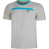 Fila Asher T-Shirt Herren in silber, Größe: XL von Fila