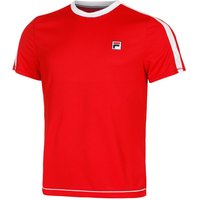 Fila Elias T-Shirt Herren in rot, Größe: XL von Fila