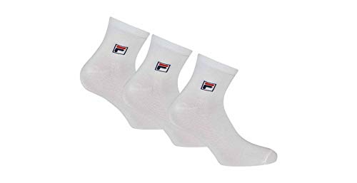 FILA Unisex F1763 Uni Socken, Weiß, 39-42 EU von FILA