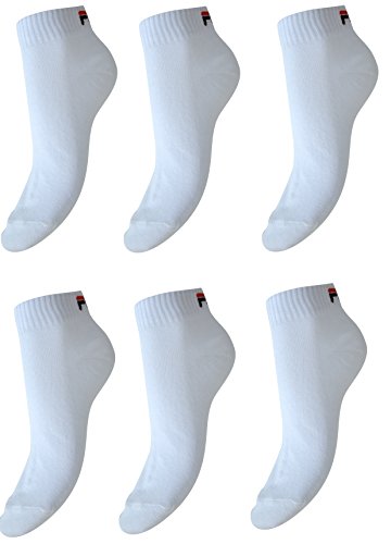 FILA Unisex F9300 sokker uni Socken, Weiß, 39-42 EU von FILA