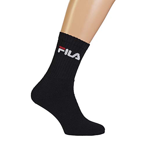 Fila F9505, Socken Uni, schwarz, 39/42 von FILA