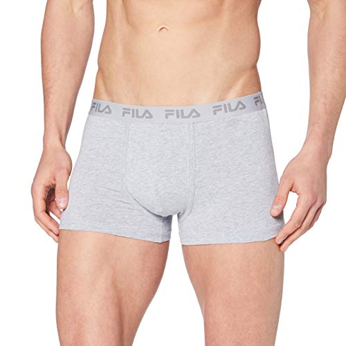 Fila Herren Boxer FU5004 Man Boxer 400 XL, 400 Grey, XL, FU5004 von FILA