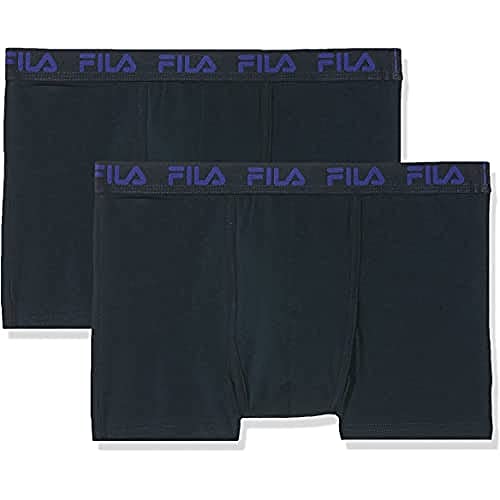 Fila Herren Boxers 2-stück FU5004/2 Man Boxer 321 XL, 321 Navy, XL, FU5004/2 von FILA