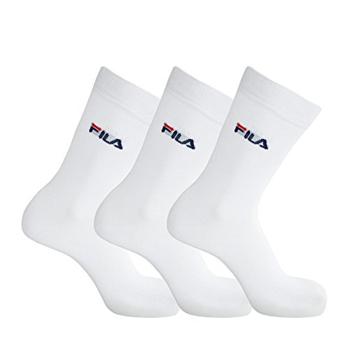 Fila F9630, Socken Uni, weiß, 43/46 von FILA