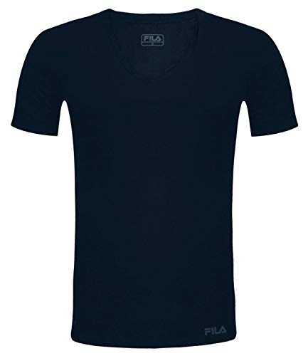 FILA Herren Fu5001 T-shirt Herren T shirt, Blau, M EU von FILA