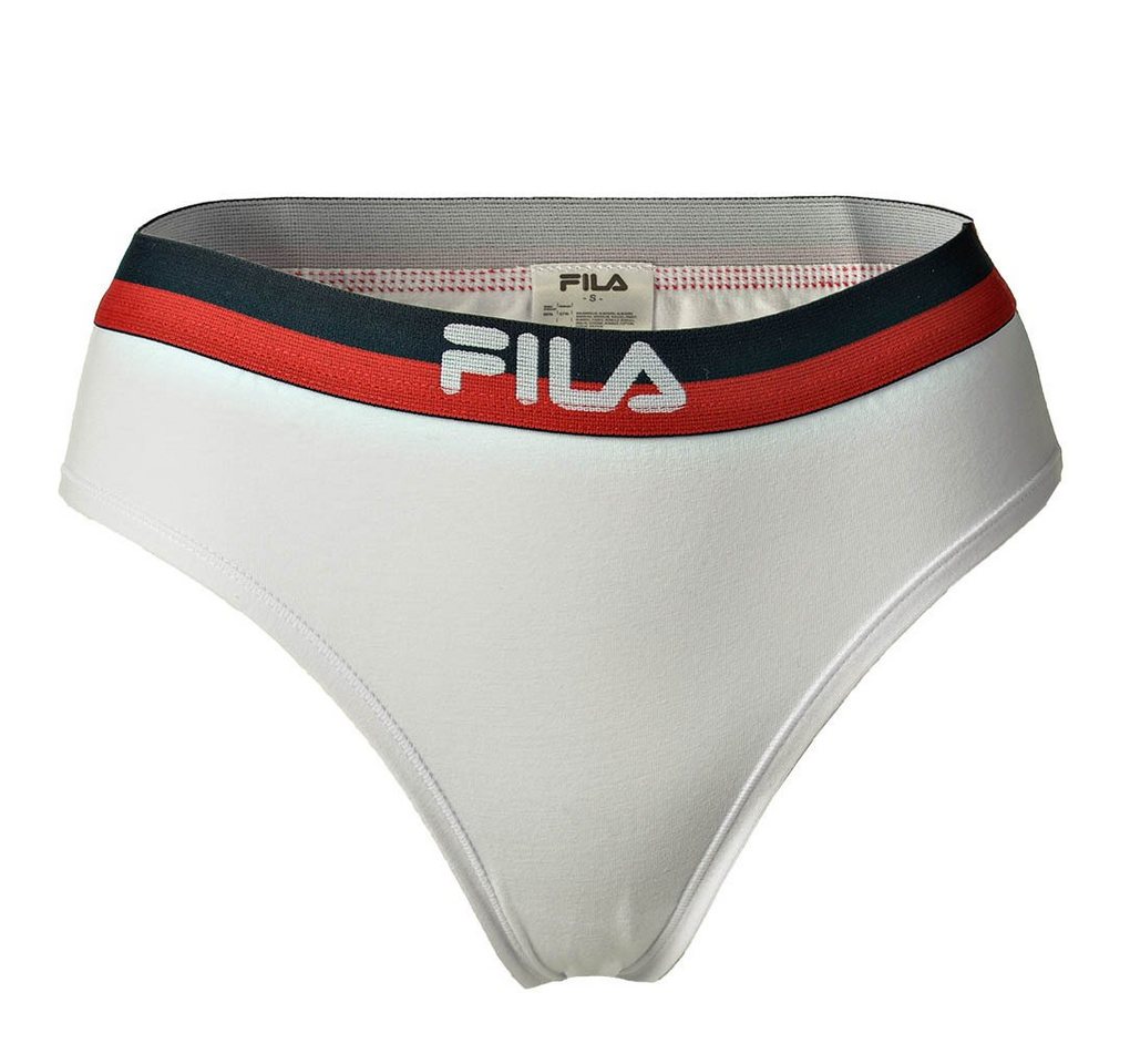 Fila Slip Damen Slip - Regular Waist Panties, Logo-Bund von Fila