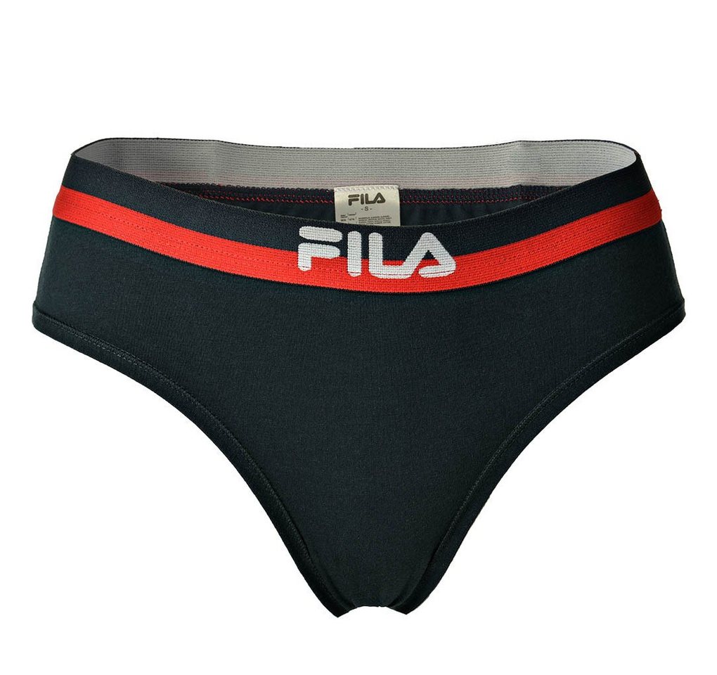 Fila Slip Damen Slip - Regular Waist Panties, Logo-Bund von Fila