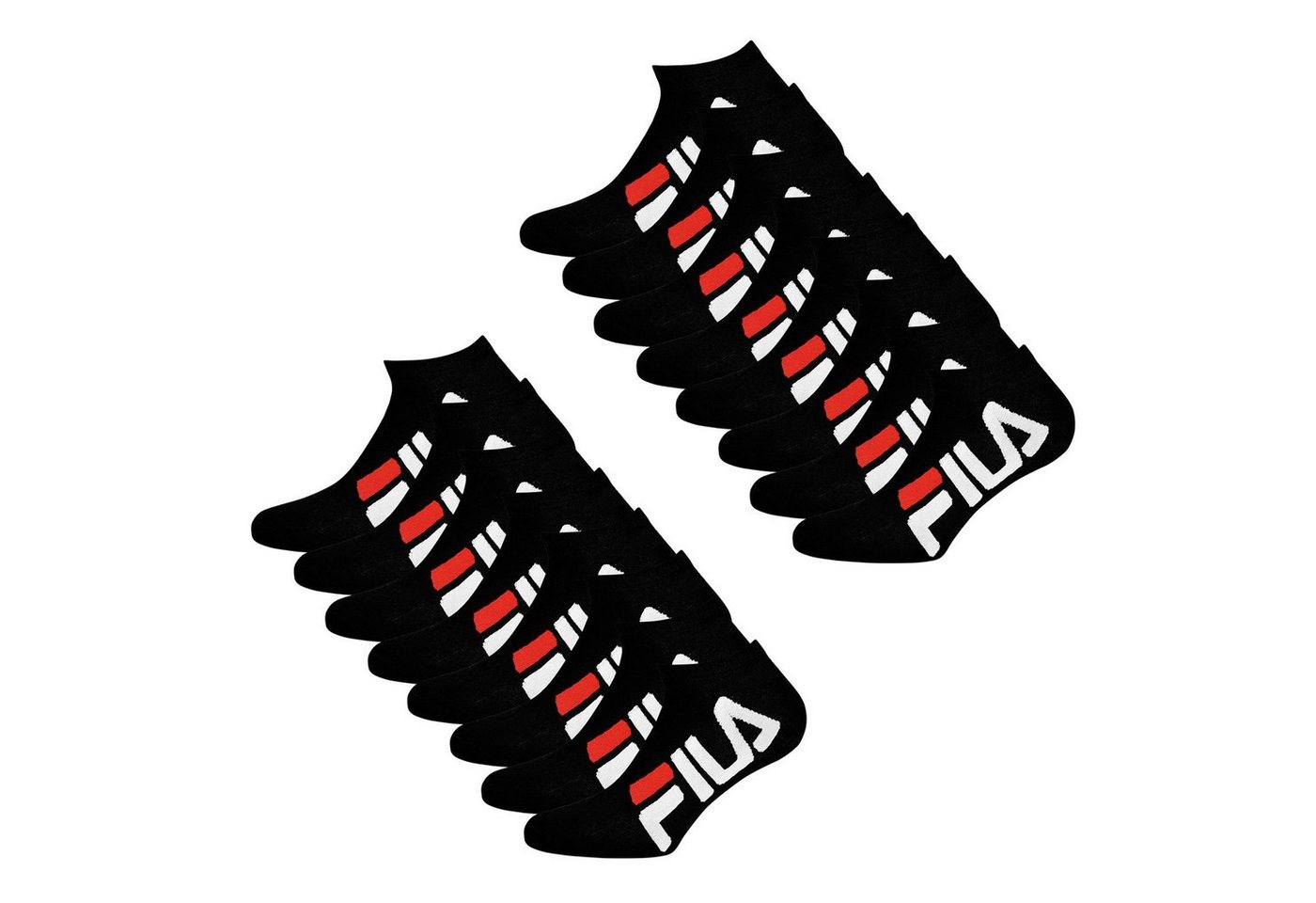 Fila Sneakersocken Calza Inivisible Socks (8-Paar) mit großem Markenschriftzug von Fila