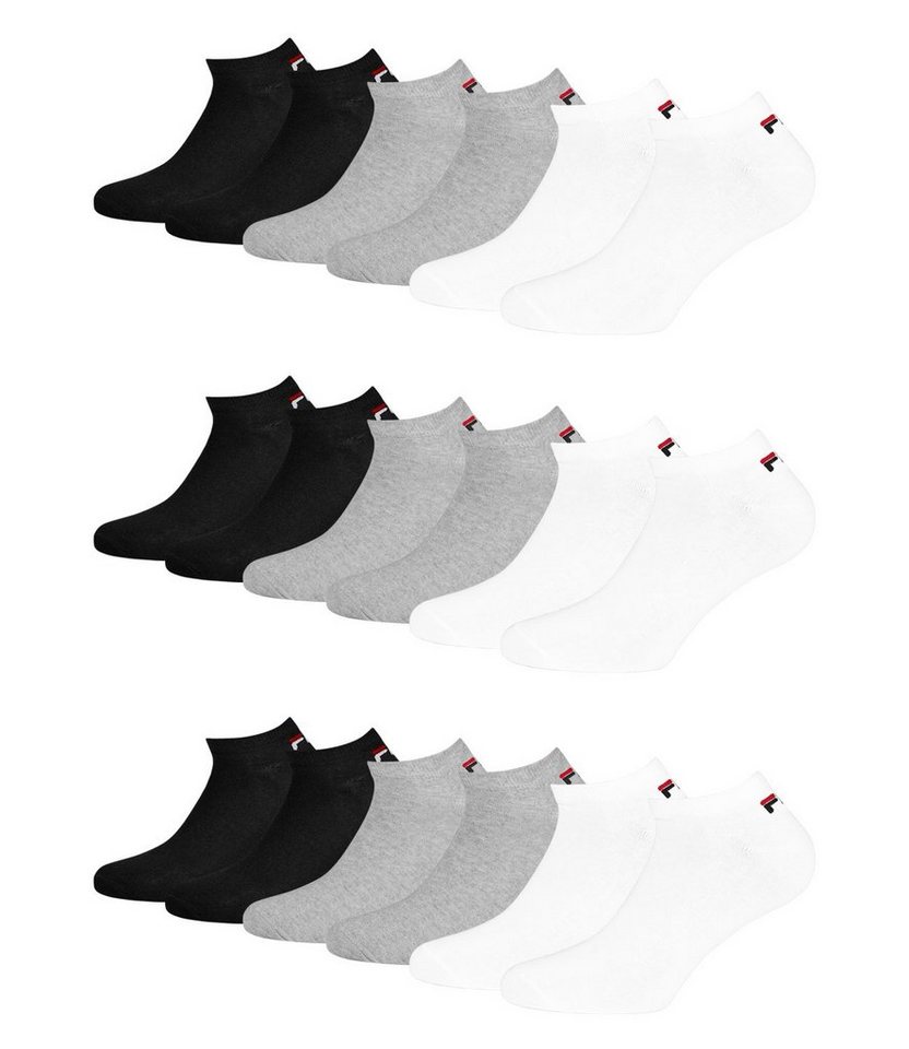 Fila Sneakersocken Kurzsocken (9-Paar) mit weichen Bündchen von Fila