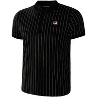 Fila Stripes Polo Herren Schwarz - S von Fila