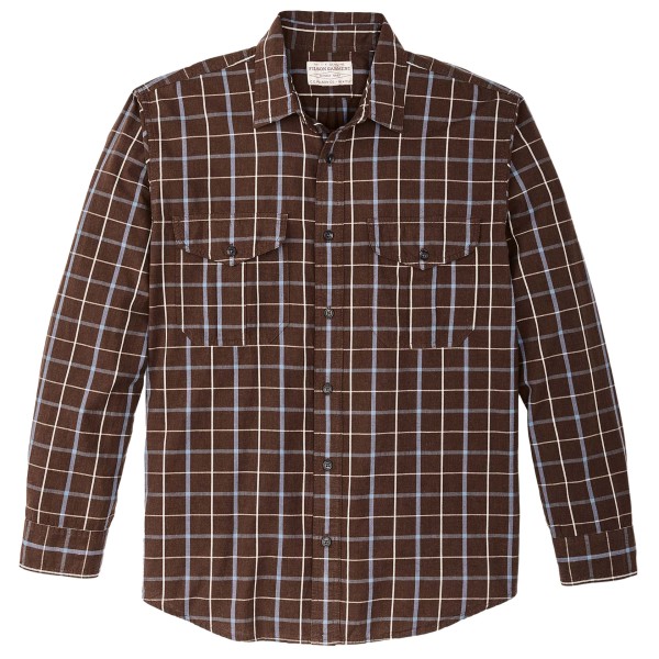 Filson - Washed Feather Cloth Shirt - Hemd Gr L;M;S;XL;XXL braun;grau von Filson
